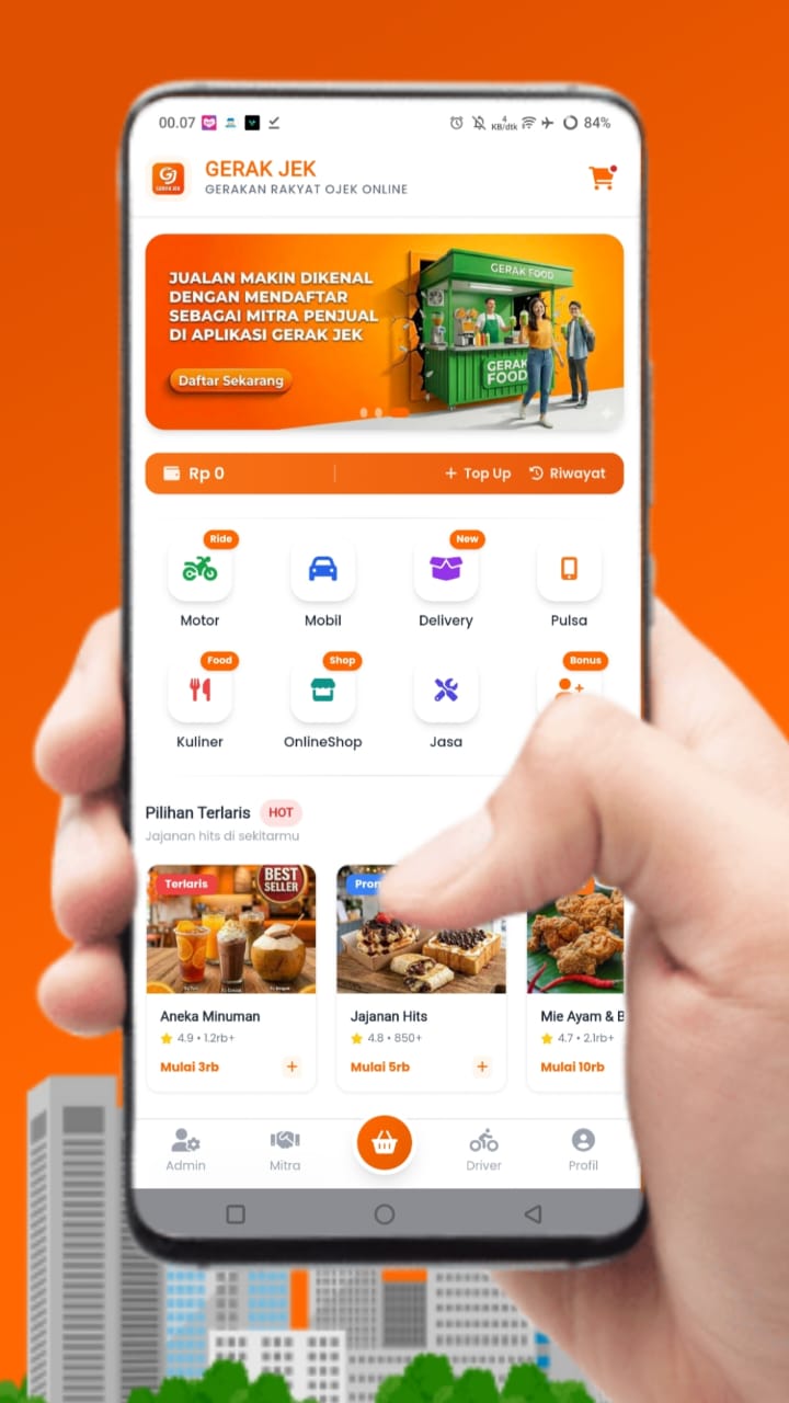 Aplikasi GERAK JEK